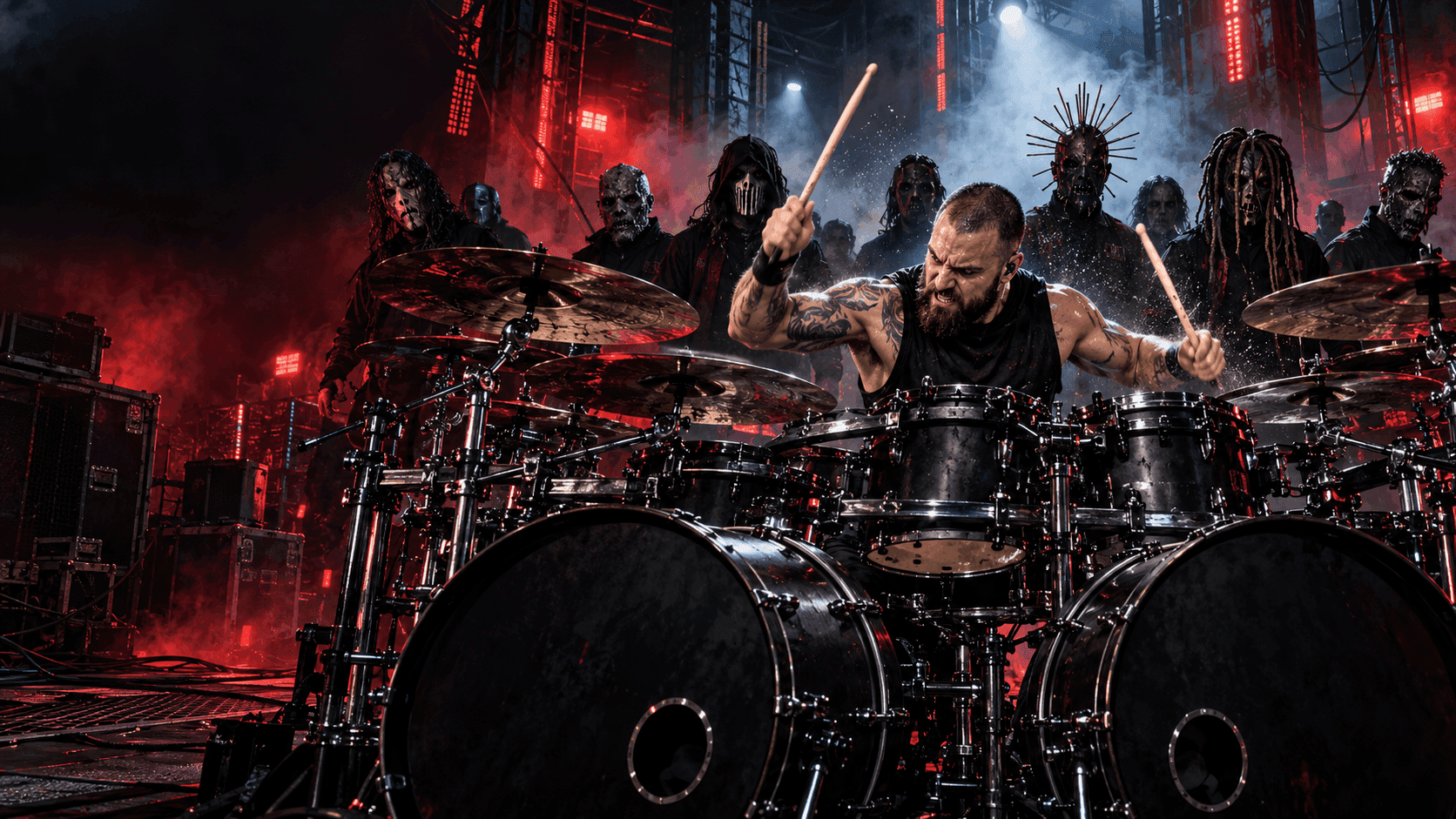 Slipknot prepara su disco más brutal: Eloy Casagrande termina las baterías y promete “muchas canciones”